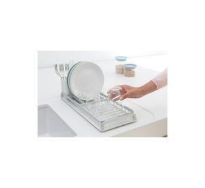 Secaplatos compacto SinkSide Light Grey