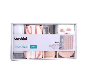 Set de Baño en Caja 6 Piezas / Rapel – Mashini