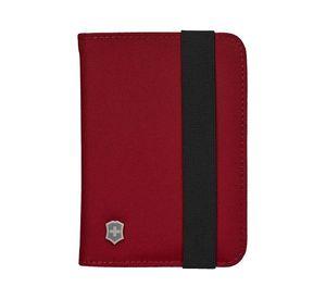 Portapasaporte protección RFID rojo Victorinox