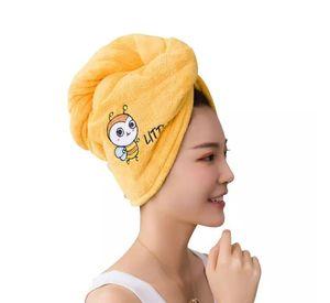 Gorro Toalla Microfibra Ducha Cabello Para Secar Cabello