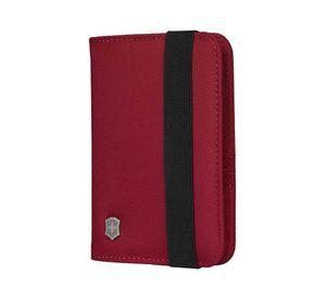 Portapasaporte protección RFID rojo Victorinox