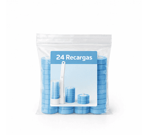 Recargas Cepillo Higi nico Para Wc 24 Uni Blanco