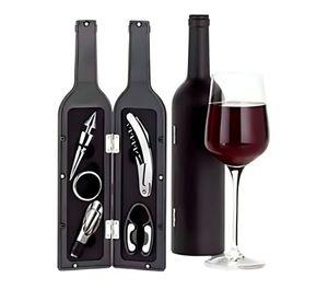 Set De Vino Sacacorchos Con Forma De Botella