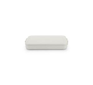 Contenedor para almuerzo Make & Take Plano Light Grey