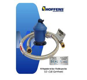 Kit Regulador Gas 5-11-15kg + Flexible 1mt Certificado Sec