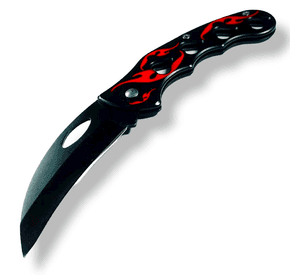 Karambit Navaja Cortapluma Camping Survivencia Lightningbo Ai97