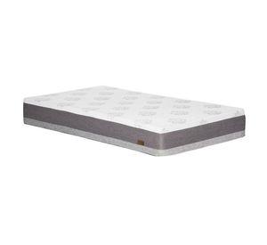 Colchon Grecia 1 plazas gris 90x190x25 cm