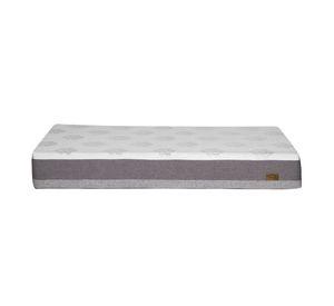Colchon Grecia 1 plazas gris 90x190x25 cm