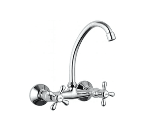 Grifer a Llave Lavaplatos Al Muro Aquakit Laguna Combinacion