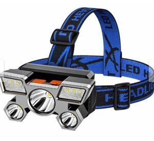 Linterna Frontal Led Zoom 5 Luces Recargable