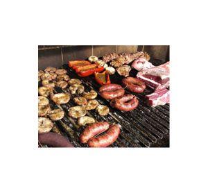 Juego set cuchillo y tenedor asado parrillero, kit asador