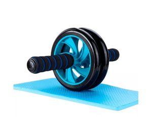 Kit Rueda Para Ejercicio Abdominal + Mini Alfombra