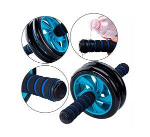 Kit Rueda Para Ejercicio Abdominal + Mini Alfombra