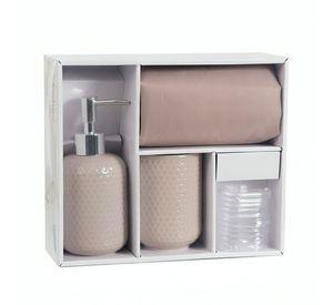 Set de Baño 4 Piezas / Arena – Mashini