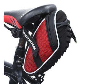 Bolso de Bicicleta impermeable trasero Rockbros C16 - Rojo