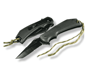 Cuchillo Navaja Mixta Táctica Escarabajo Goliat AF96
