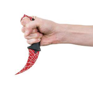 Karambit Red Spider Cuchillo De Caza De Acero Ai51