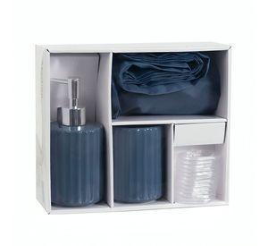 Set de Baño 4 Piezas / Azul – Mashini