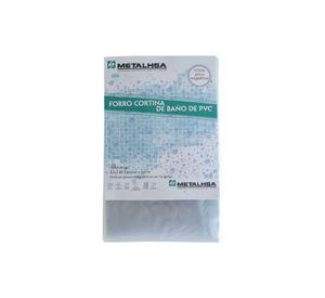 Forro para cortina de baño PVC 180 x 180 cm