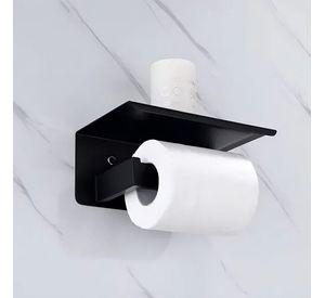 Soporte Papel higiénico y Celular Autoadhesivo de Acero Inoxidable