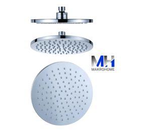 Ducha Fija Metalica 15cm +brazo 15cm Elegancia Y Resistencia