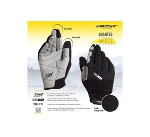 GUANTES MTB BEST PRO NEGRO/VERDE NEON TALLA M