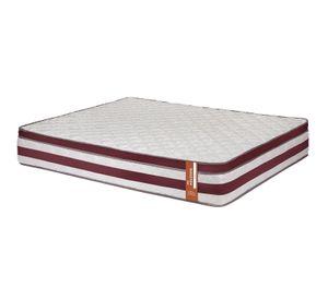 Colchon New Valdivia 2 plazas Burdeo 150x190x28 Cm