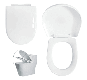 Connect Asiento Y Tapa Para Baño Wc Envolvente Cierre Soft