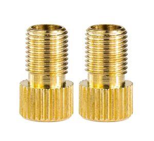 Accesorio Ciclismo, Adaptador Válvula Francesa A Auto (pack 2 unidades)