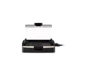 Parrilla Eléctrica Thomas Th-224 1650w Color Negro