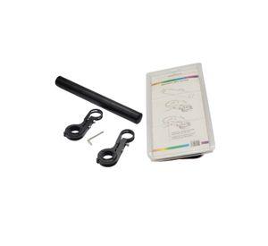 EXTENSION DE MANUBRIO 22MM  MOTO BICICLETA Gris oscuro