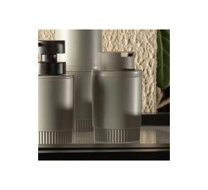 Jabonera Con Dosificador Dorica Negro 300 Ml