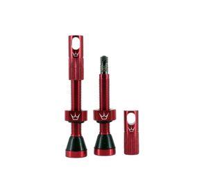 Valvula Tubular Chris King 42Mm Rojo Peaty's