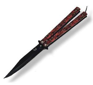 Navaja Mariposa Profesional Red Zombie Am41