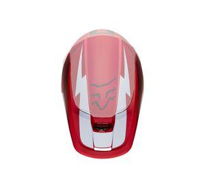Visera Moto V1 Werd Flm Rojo Fox