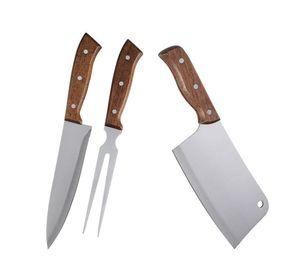 Set Parrilla 3 Piezas Acero Inoxidable Arthome PAR02