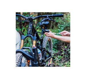 Bombin Bicicleta Honest Digital Shock Gris Blackburn