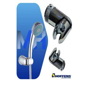 Soporte Para Ducha Teléfono Abs Cromado Orientable + Anclaje