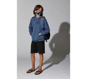 Mascarilla Small Fox Negro Camo Fox