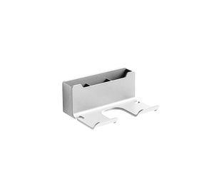 Soporte Almacenamiento Secador Alisador Pelo 12x16x7 CM Blanco