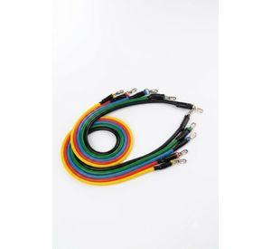 Set Bandas Elásticas Resistencia Para Ejercicios 11 Piezas - Norplat