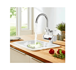 Grifo Llave Cabezal Ducha Calentador De Agua Fría Y Caliente