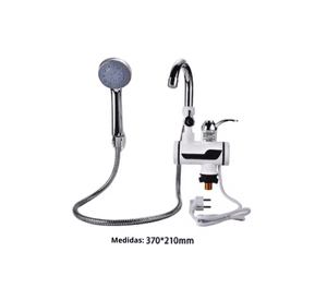 Grifo Llave Cabezal Ducha Calentador De Agua Fría Y Caliente