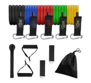 Set De Ligas Y Bandas De Resistencia 11 Piezas Pro