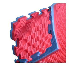 TATAMI 1MT*1MT 25MM ROJO/AZUL CW-11CH-2