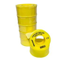 Teflon X5 Profesional 1/2 Gas Sercogas 10mt Cinta Selladora