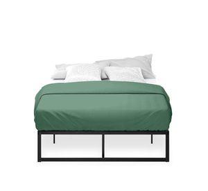 Cama Abel Zinus Colchón Espuma 2 Plazas Long 25cms