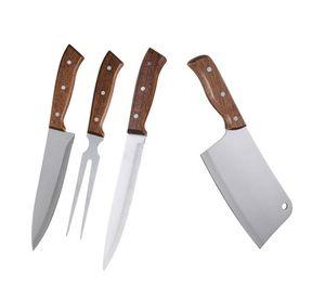 Set Parrilla 4 Piezas Acero Inoxidable Arthome PAR06