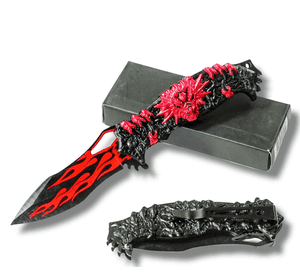Cuchillo Supervivencia Demon On Fire AL78