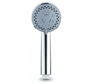 Mango Cabezal Ducha Plateado Circular Alta Presion Antisarro